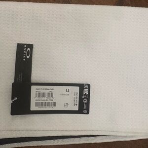 Oakley White Terrain Towel